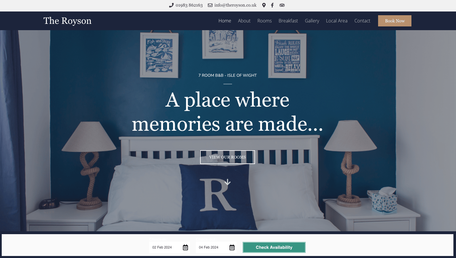 21 website templates we love for short term vacation rentals Touchstay